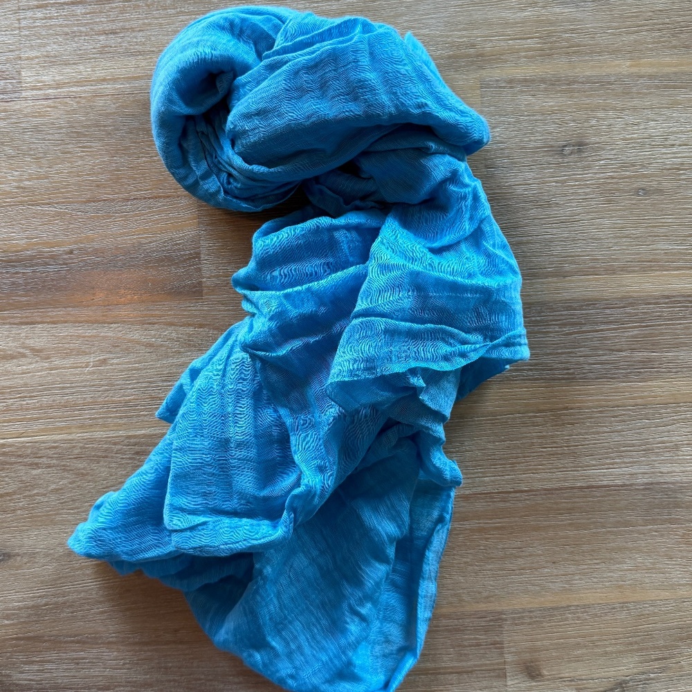 Beautiful Blue Scarf